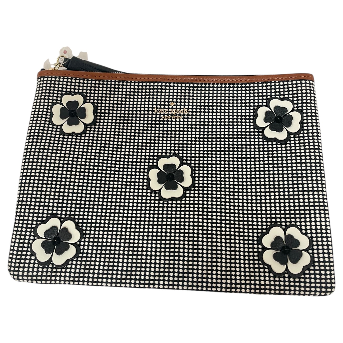 Accessory Designer Label By Kate Spade In Black & White