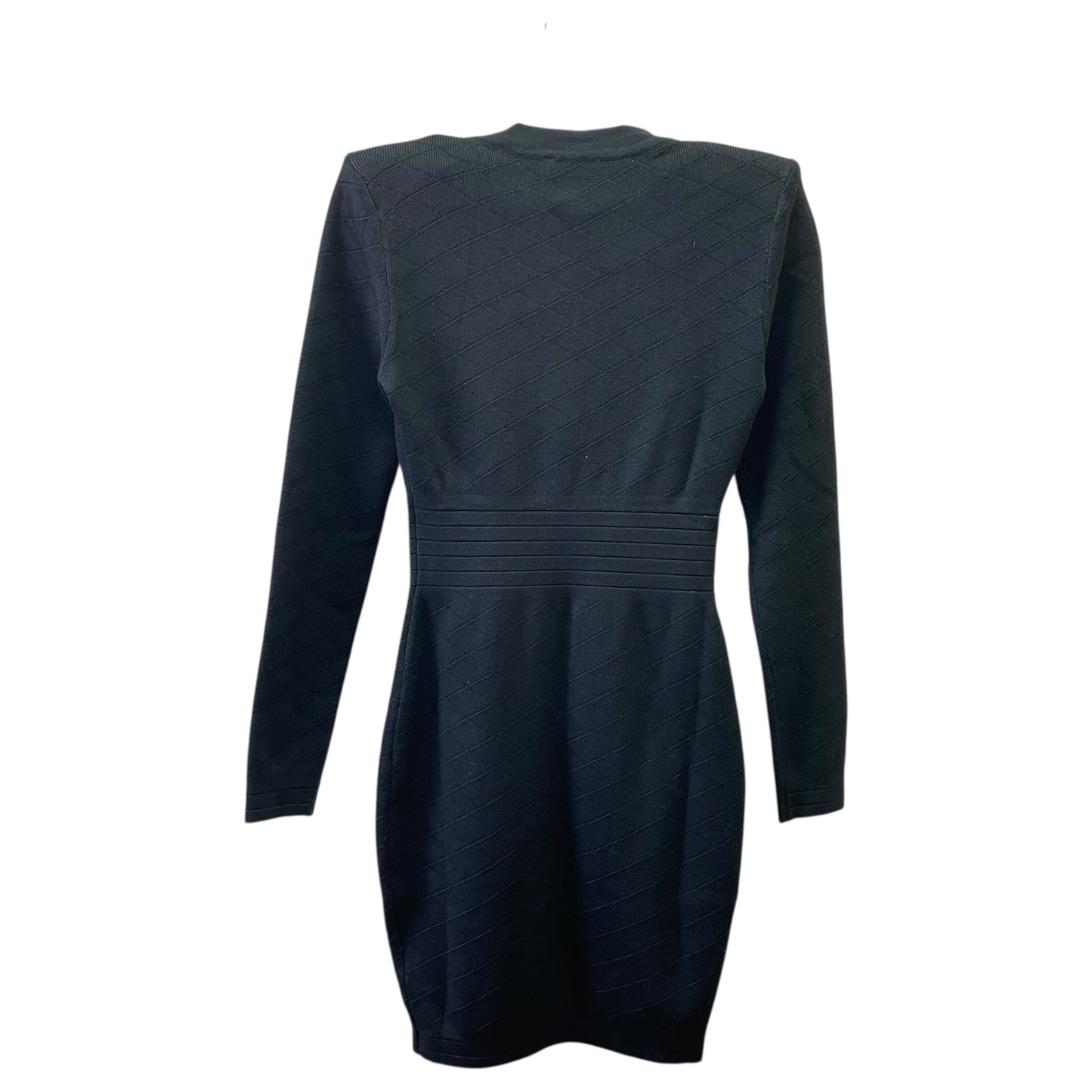 Dress Sweater By Akira In Black & Gold, Size:M