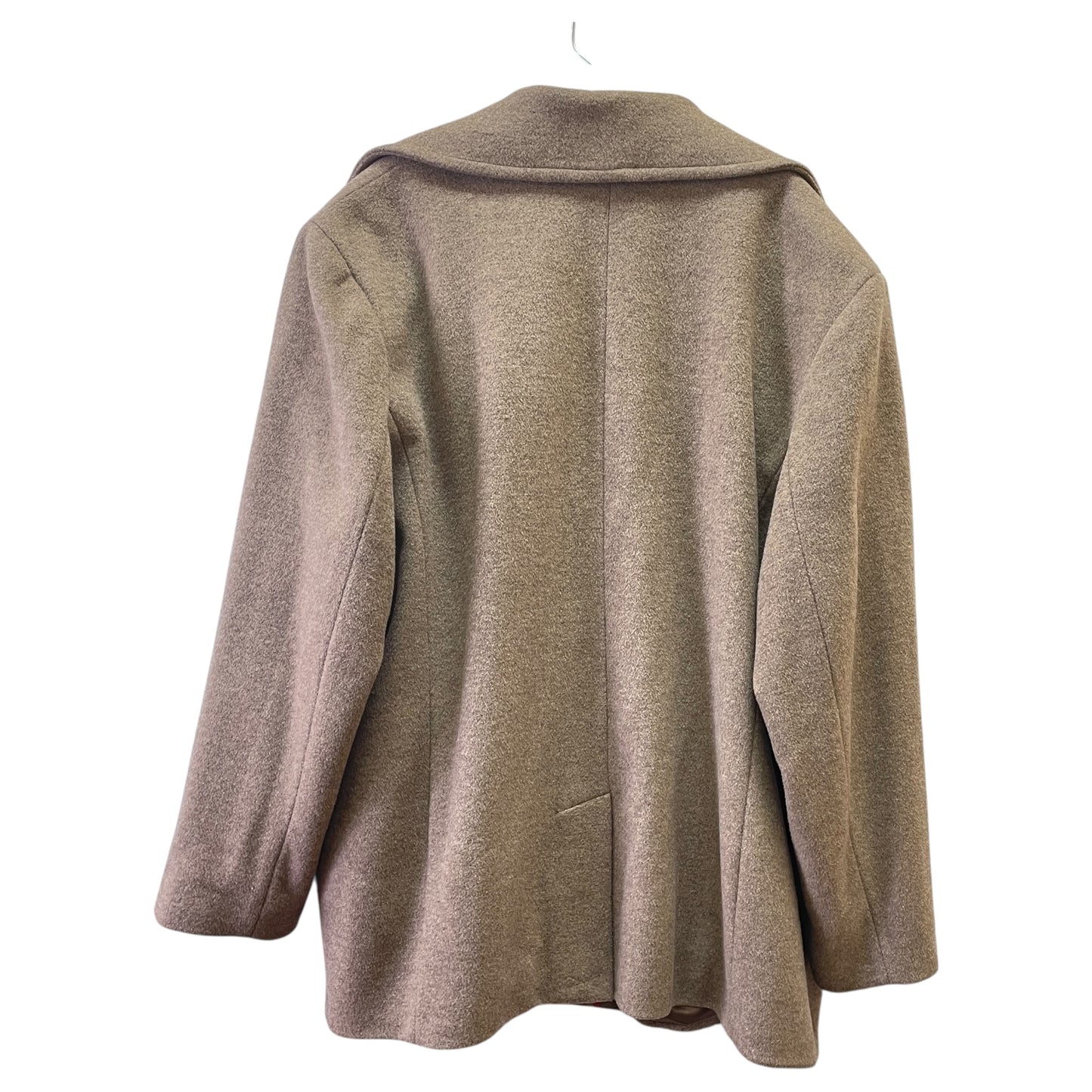 COAT WOOL by CALVIN KLEIN In BROWN, Size: 2X