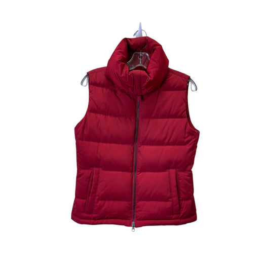 Vest Puffer & Quilted By Talbots In Red, Size:Xsp