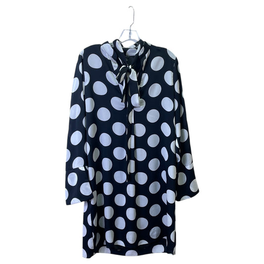 Dress Casual Short By Ann Taylor In Black & White, Size:M