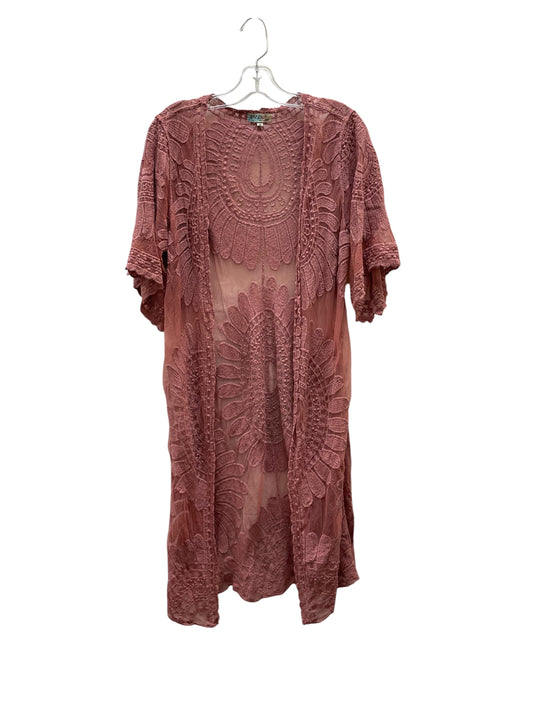 Kimono By Rebellion In Maroon, Size:M