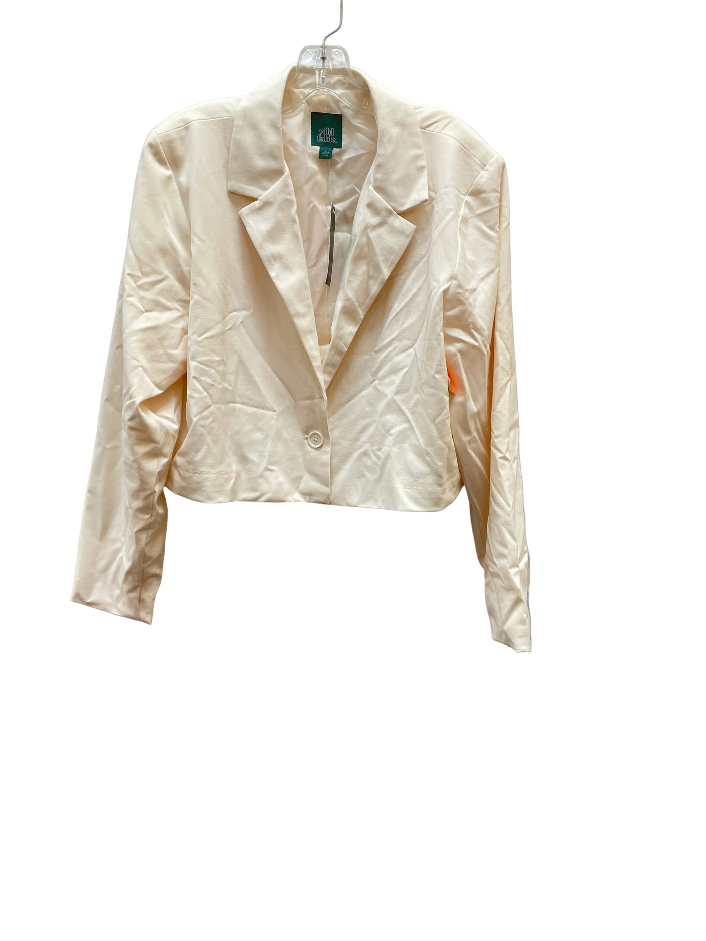 Blazer By Wild Fable In Cream, Size:L