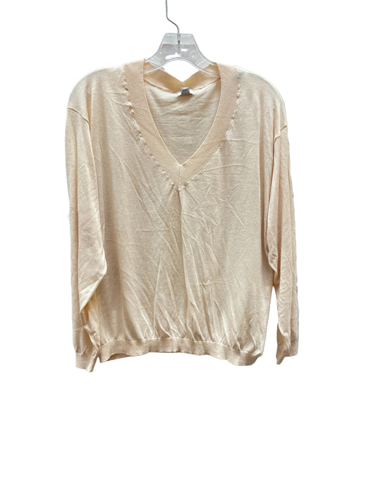 Sweater By A New Day In Cream, Size:L