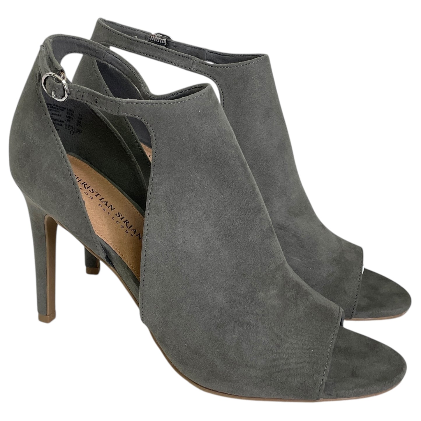 Shoes Heels Stiletto By Christian Siriano For Payless In Grey, Size:11