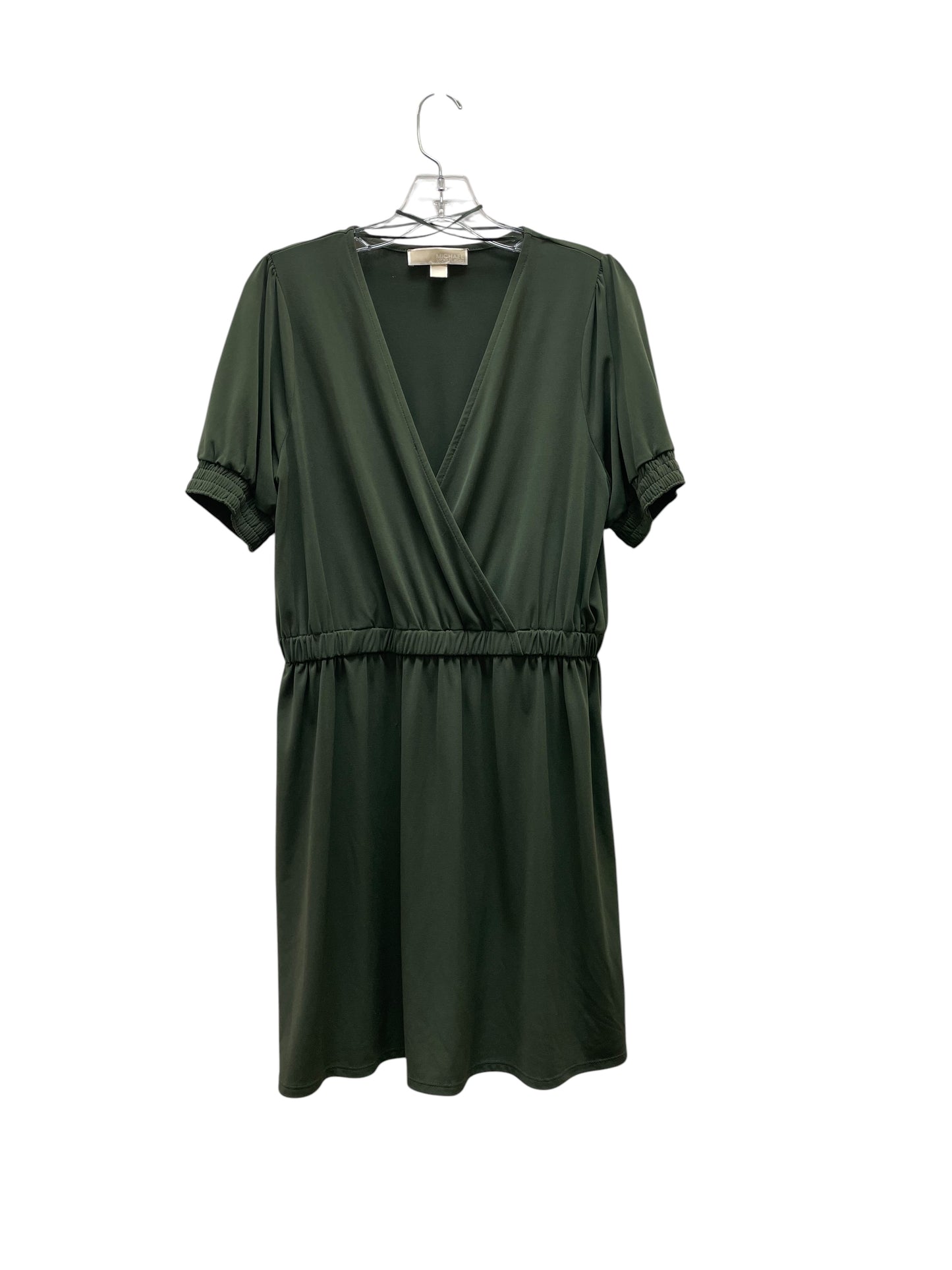 Dress Designer By Michael Kors In Green, Size:L