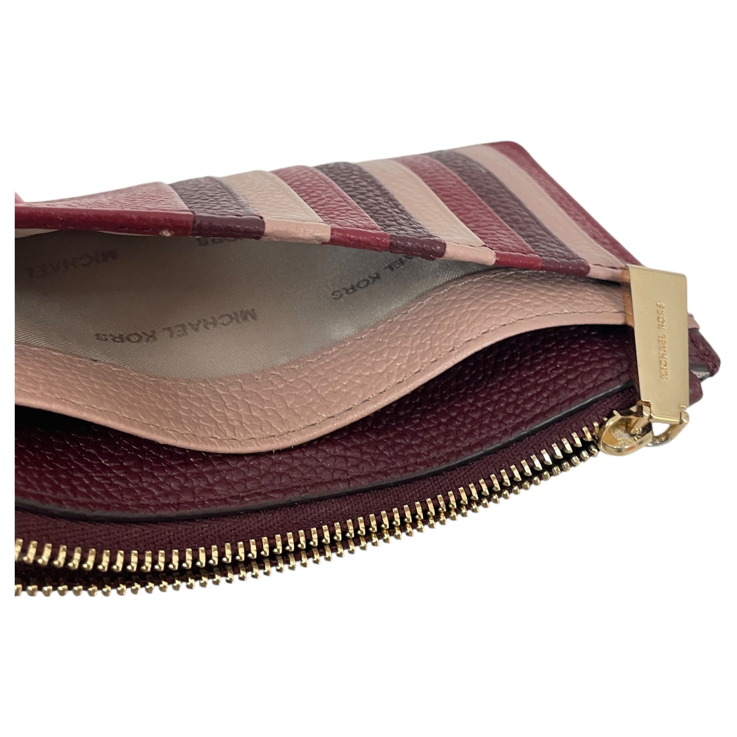 Wallet Designer By Michael Kors In Red, Size:Medium