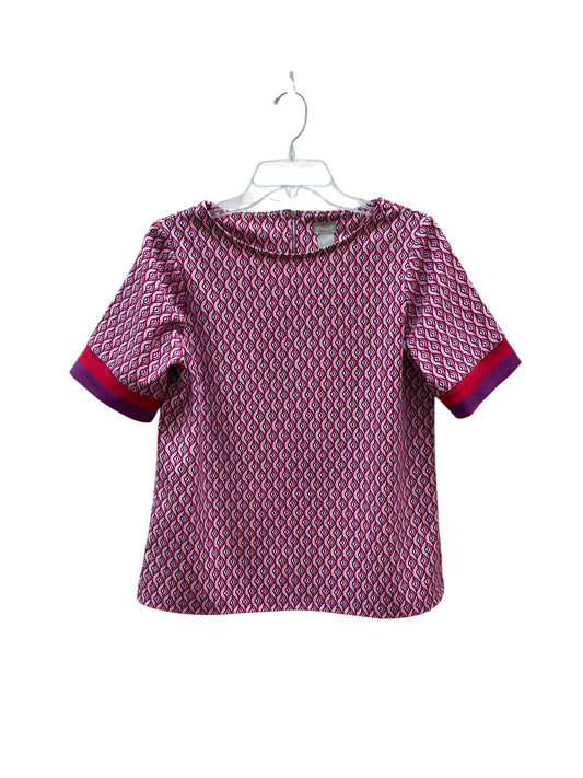 Top Ss By Chicos In Pink & Red, Size:S