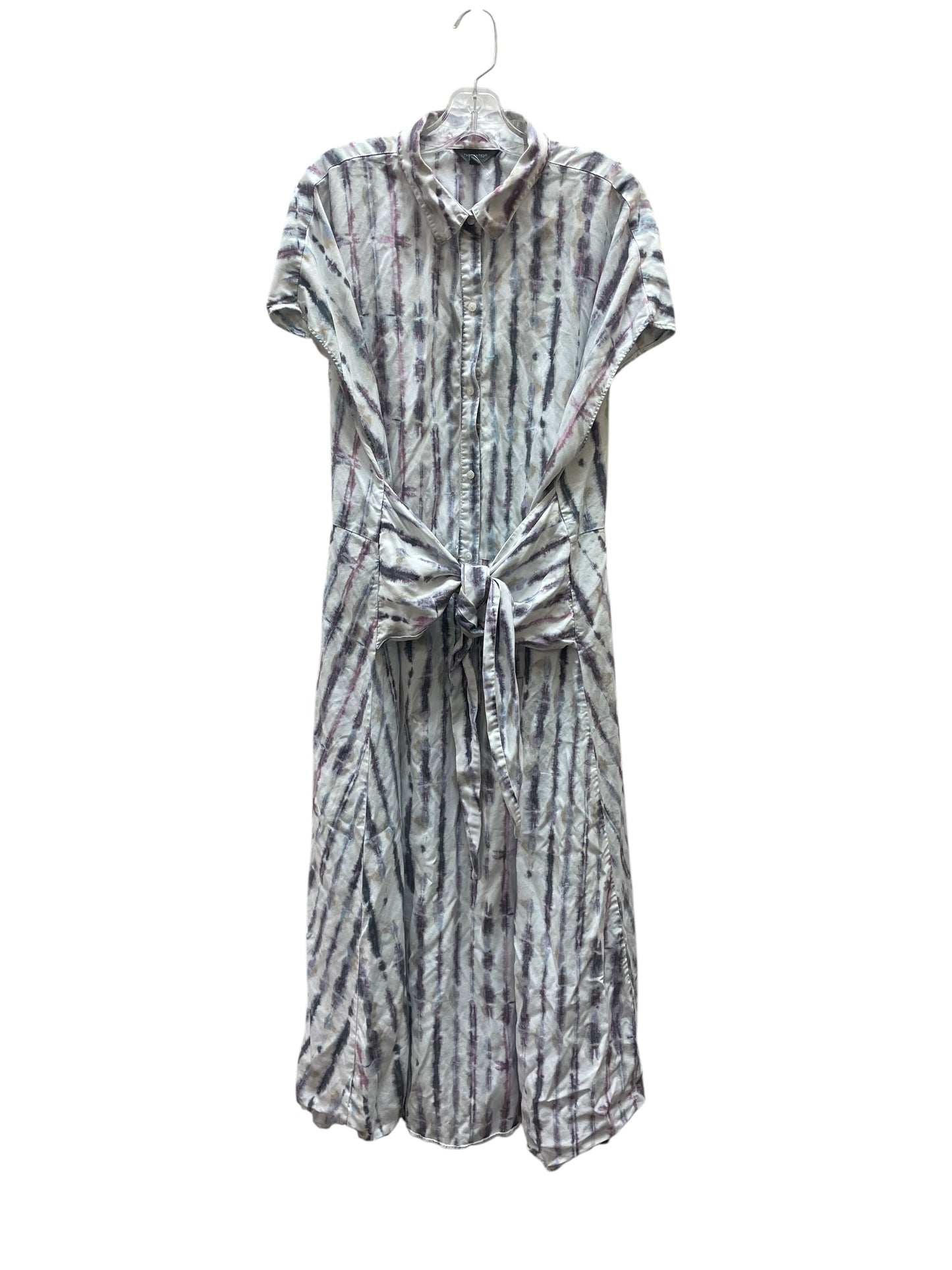 Dress Casual Maxi By Limited In Purple & White, Size:3