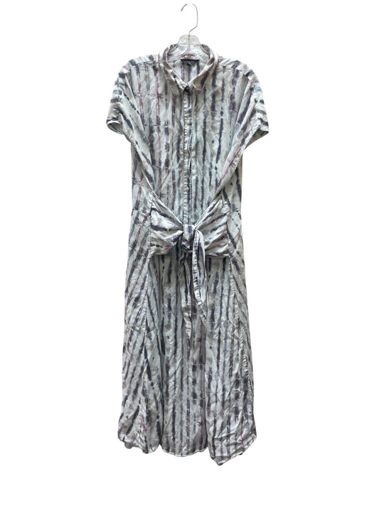 Dress Casual Maxi By Limited In Purple & White, Size:3