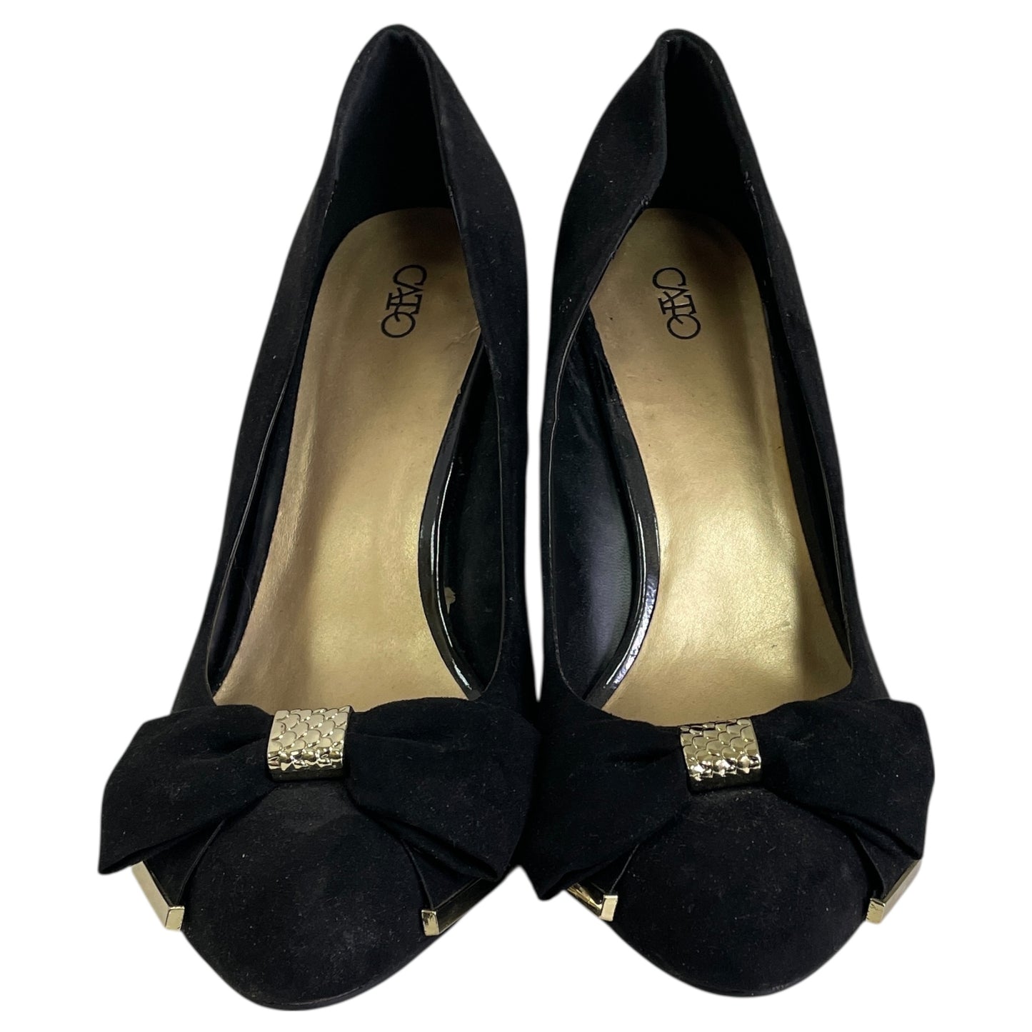 Shoes Heels Block By Cato In Black, Size:11