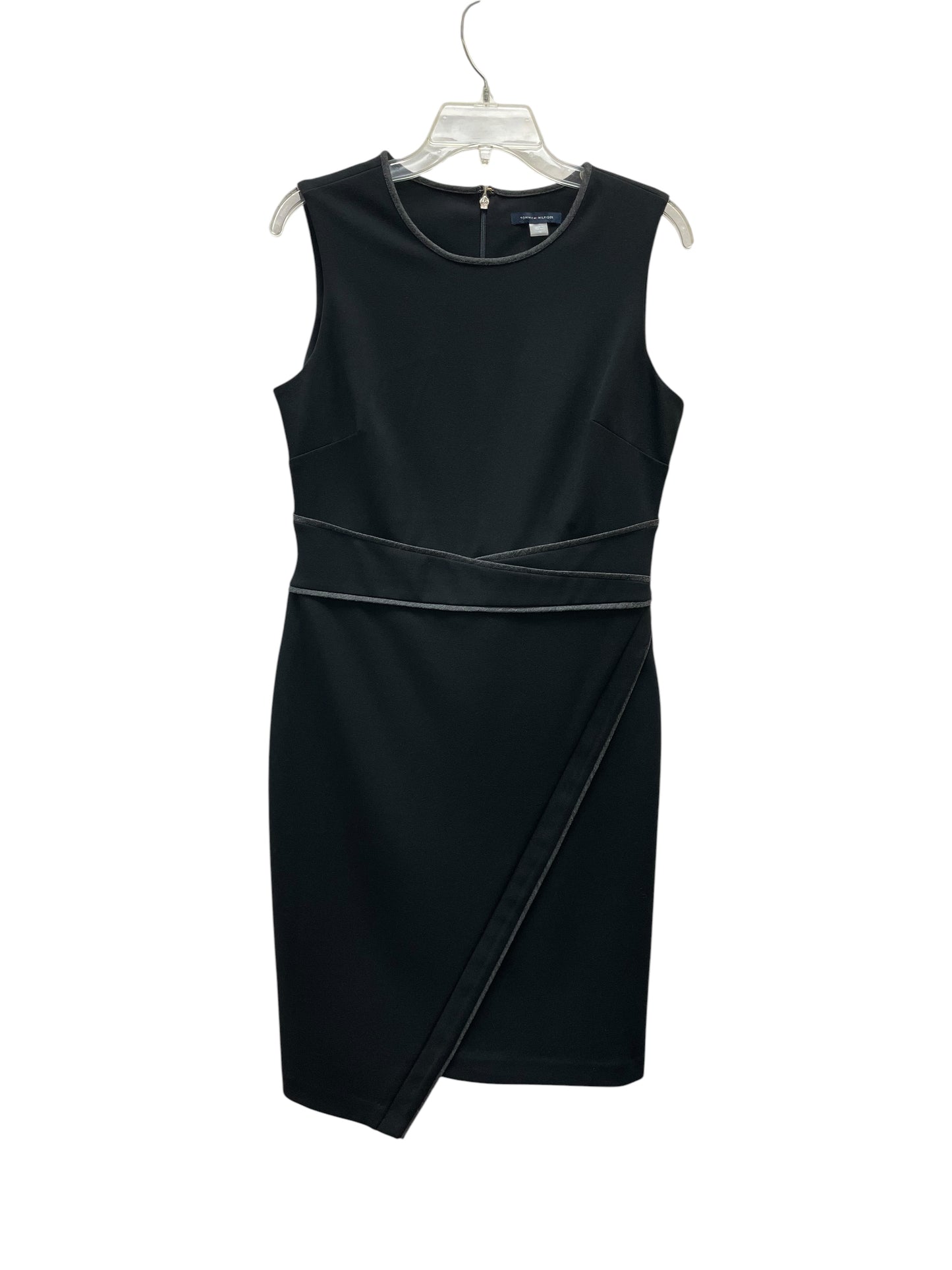Dress Work By Tommy Hilfiger In Black & Grey, Size:L