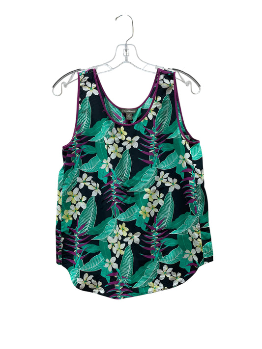 Top Sleeveless By Tommy Bahama In Floral Print, Size:Sp