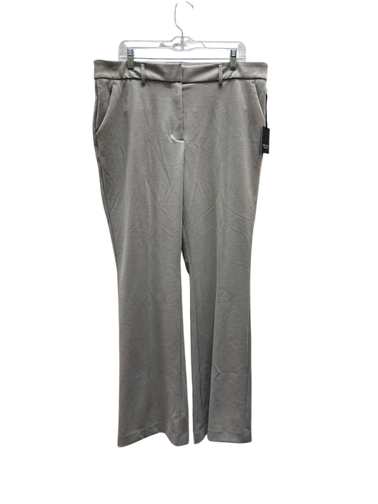 Pants Wide Leg By Simply Vera In Beige, Size:18