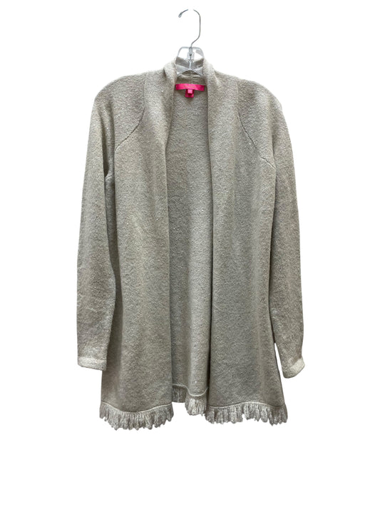 Cardigan Designer By Lilly Pulitzer In Cream, Size:S