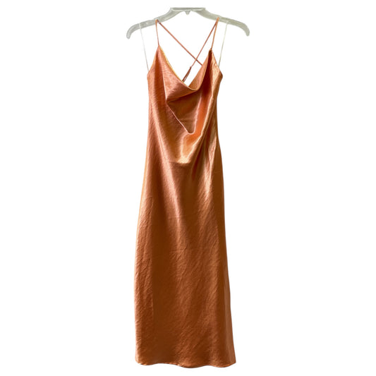 Dress Party Long By Double Zero In Orange, Size:M