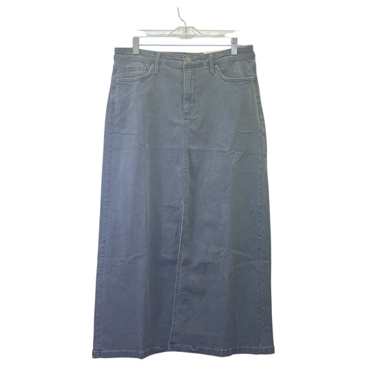 Skirt Maxi By Not Your Daughters Jeans In Black Denim, Size:10