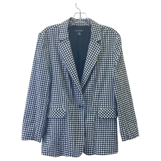 Blazer By Zac And Rachel In Black & White, Size:Xl