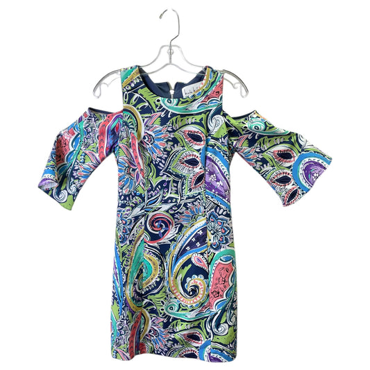 Dress Casual Short By Nicole Miller In Floral Print, Size:Xs