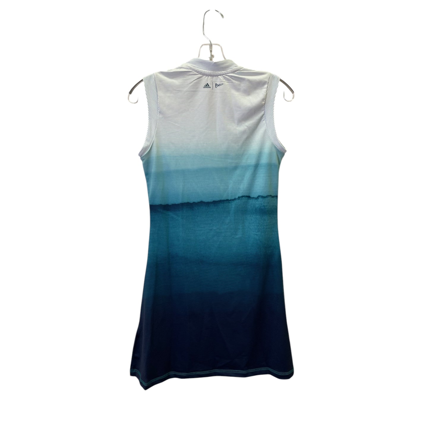 Athletic Dress By Adidas In Teal, Size:S