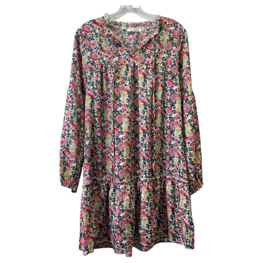 Dress Casual Short By Cme In Floral Print, Size:S