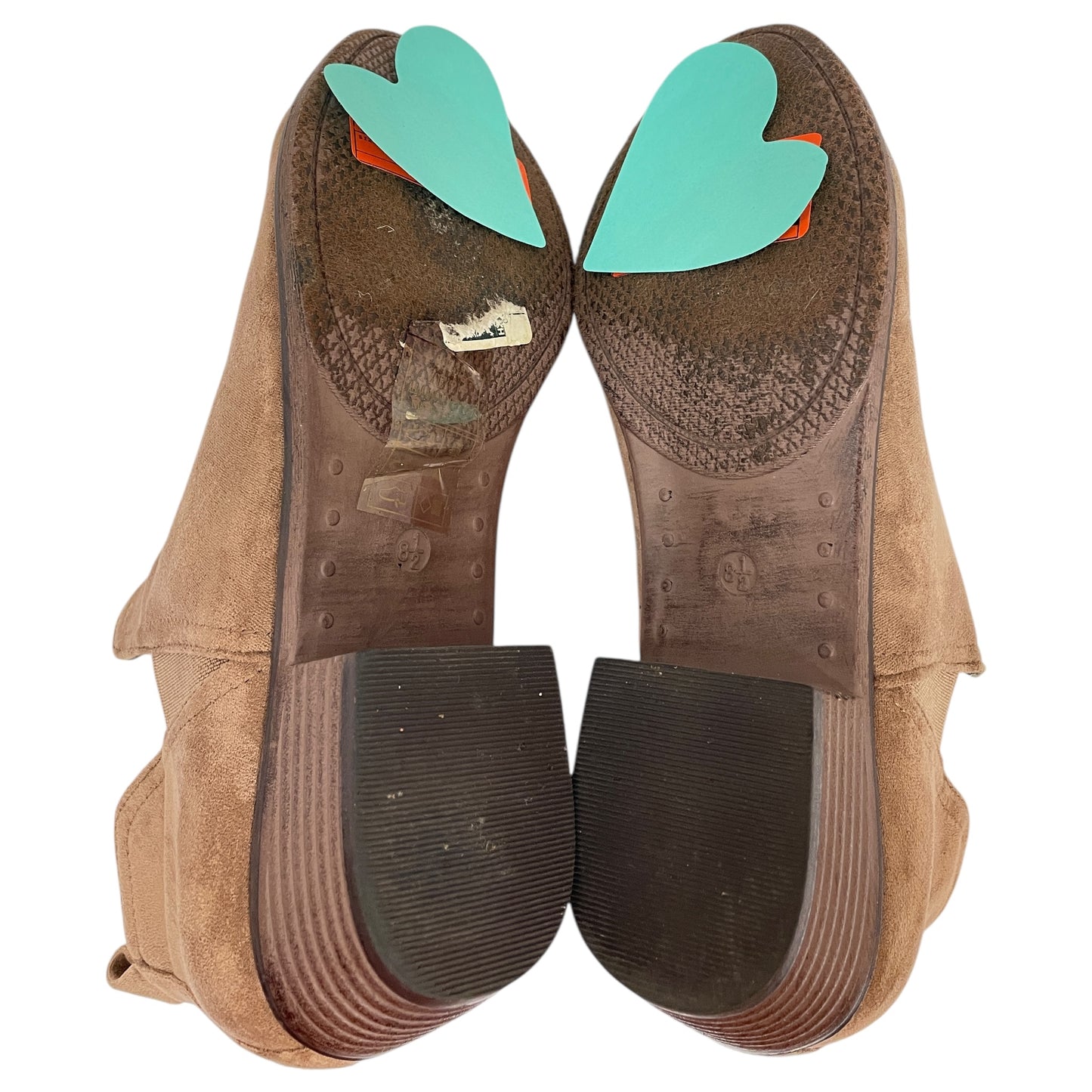 Shoes Heels Block By Pierre Dumas In Beige, Size:8.5