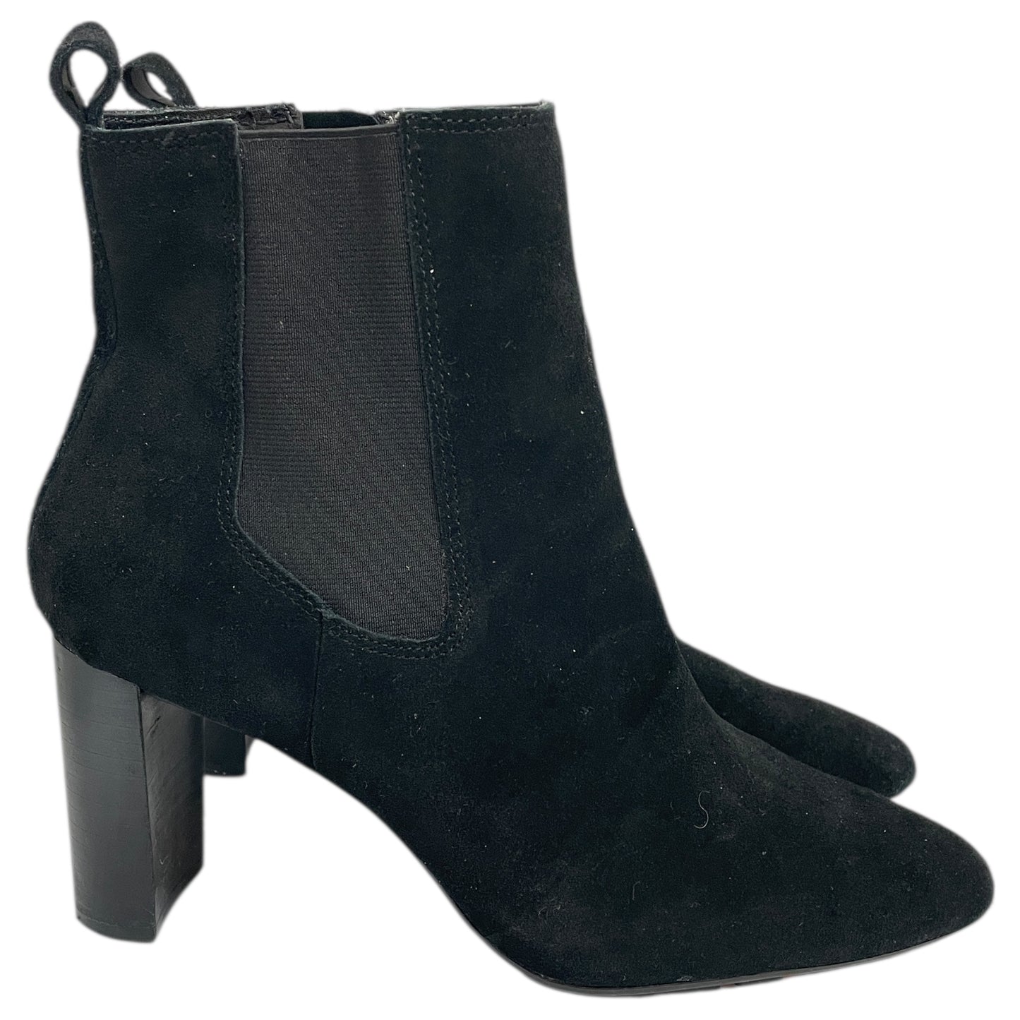 Boots Ankle Heels By Blondo In Black, Size:8.5