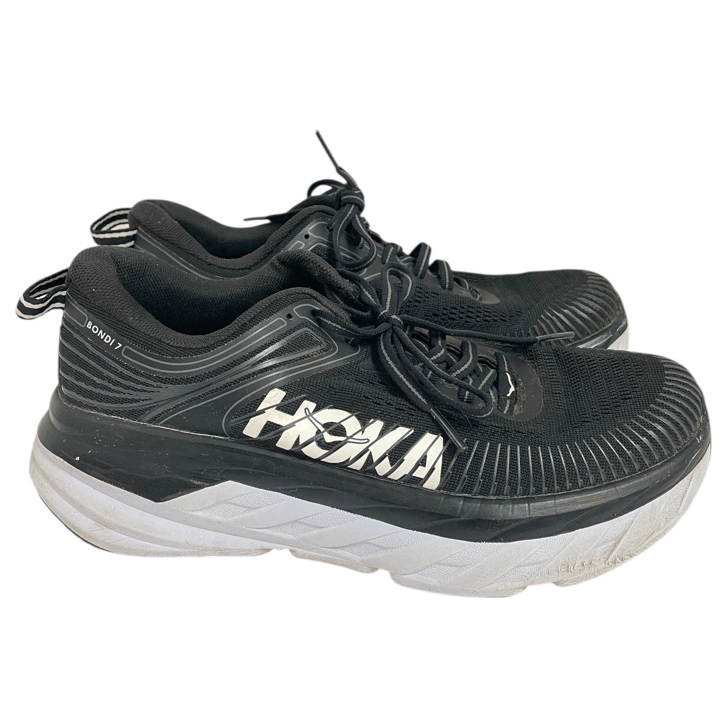 Shoes Sneakers By Hoka In Black & White, Size:6.5