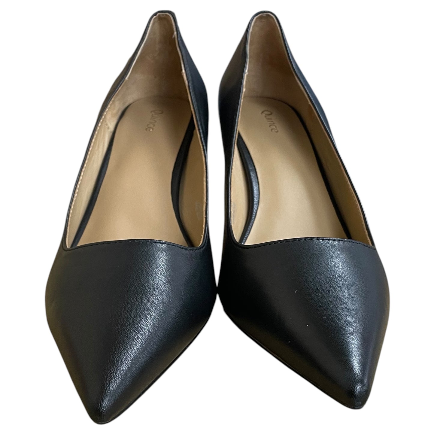 Shoes Heels Stiletto By Quince In Black, Size:8.5