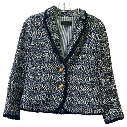Blazer By J. Crew In Blue, Size:Xs