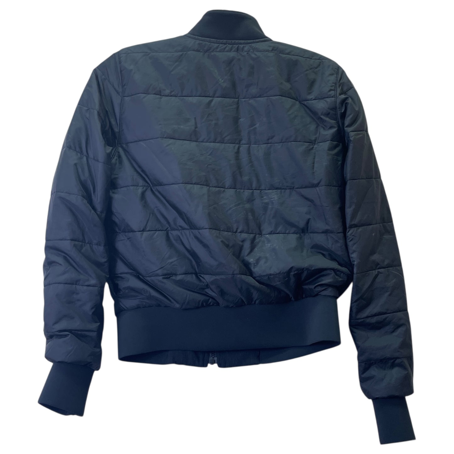 Athletic Jacket By Lululemon In Black, Size:S