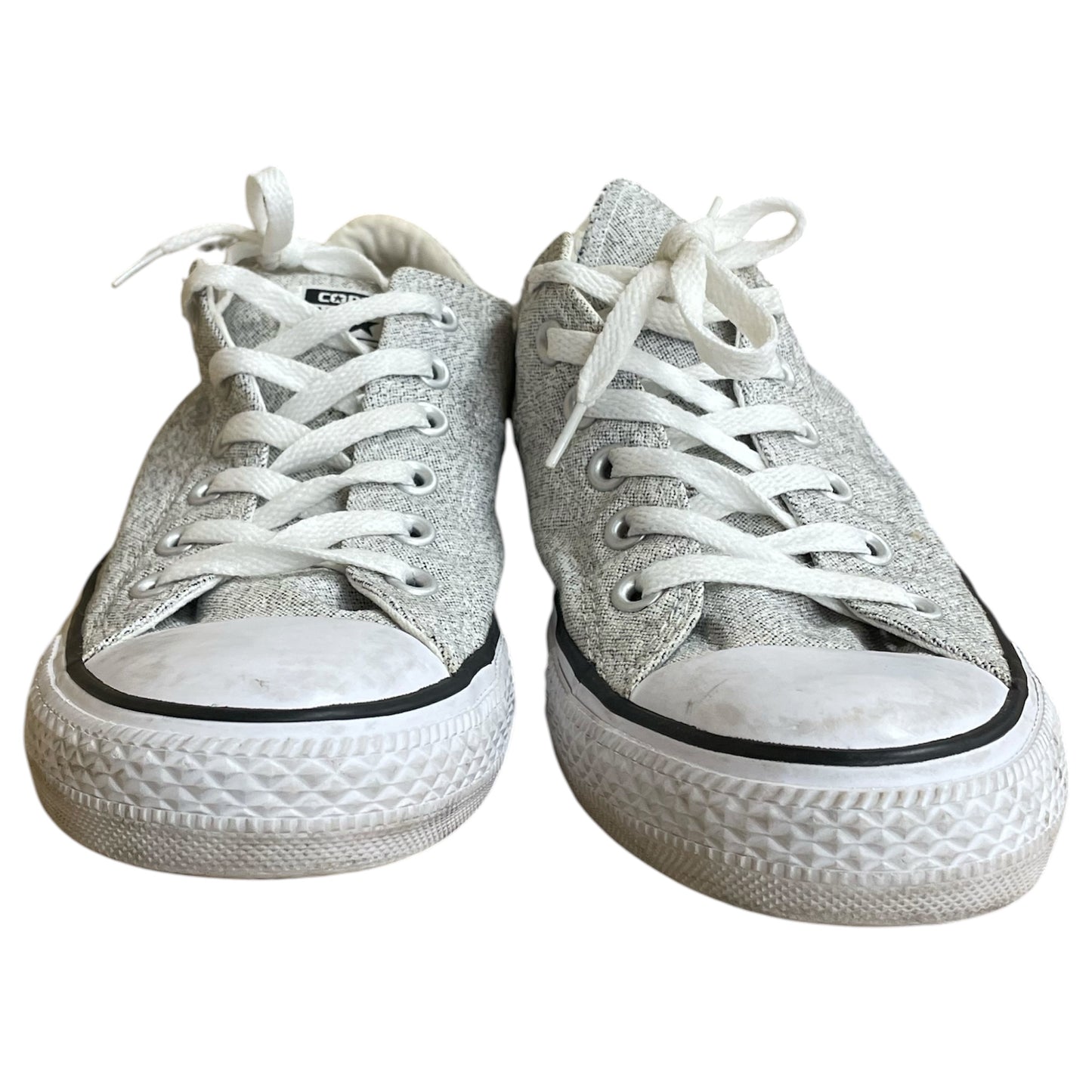 Shoes Sneakers By Converse In Grey & White, Size:10