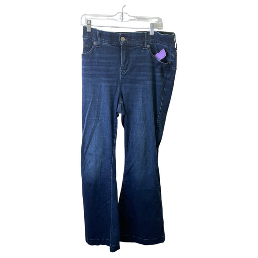 Jeans Flared By Torrid In Blue, Size:18