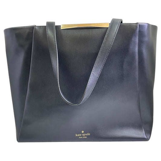 Tote Designer By Kate Spade In Black, Size:Large