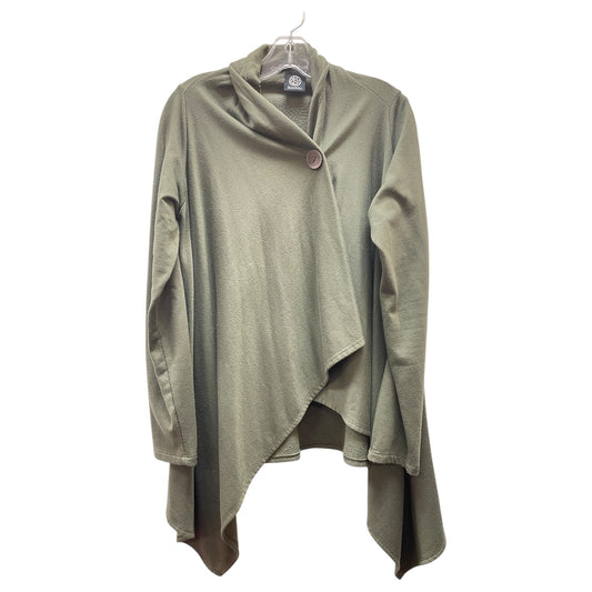 Cardigan By Bobeau In Green, Size:M