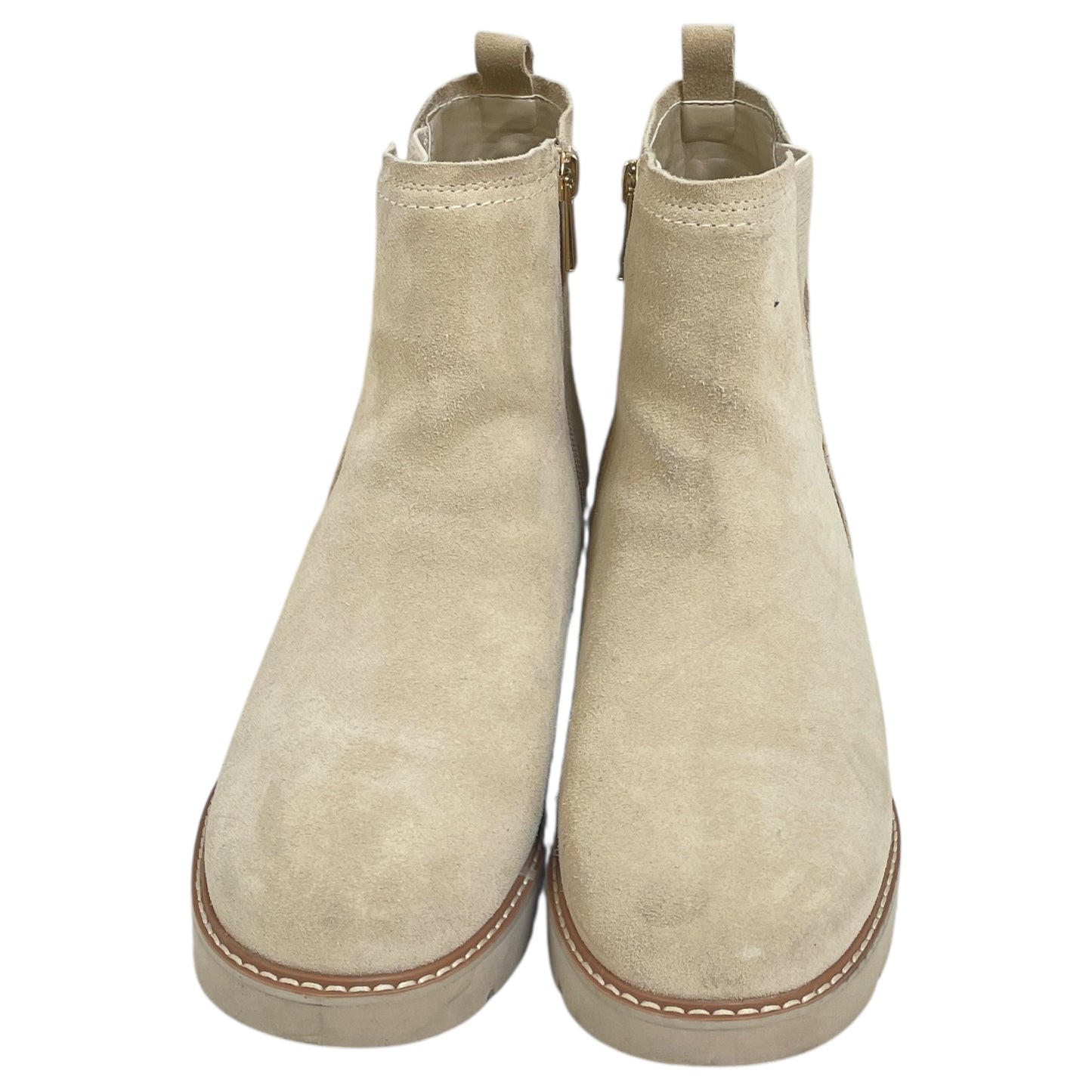 Boots Ankle Heels By Naturalizer In Tan, Size:7