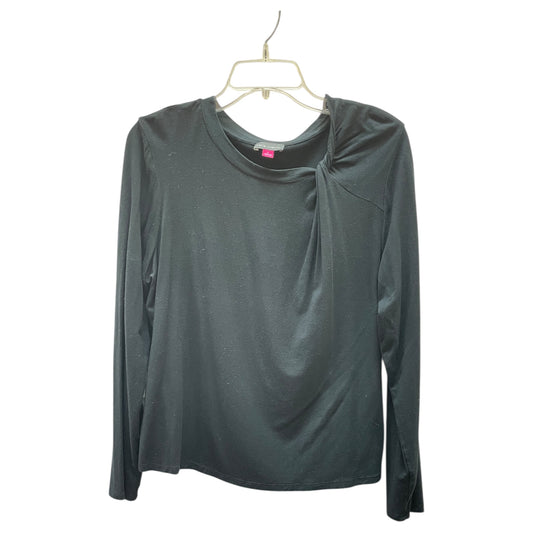 Top Ls Basic By Vince Camuto In Black, Size:L