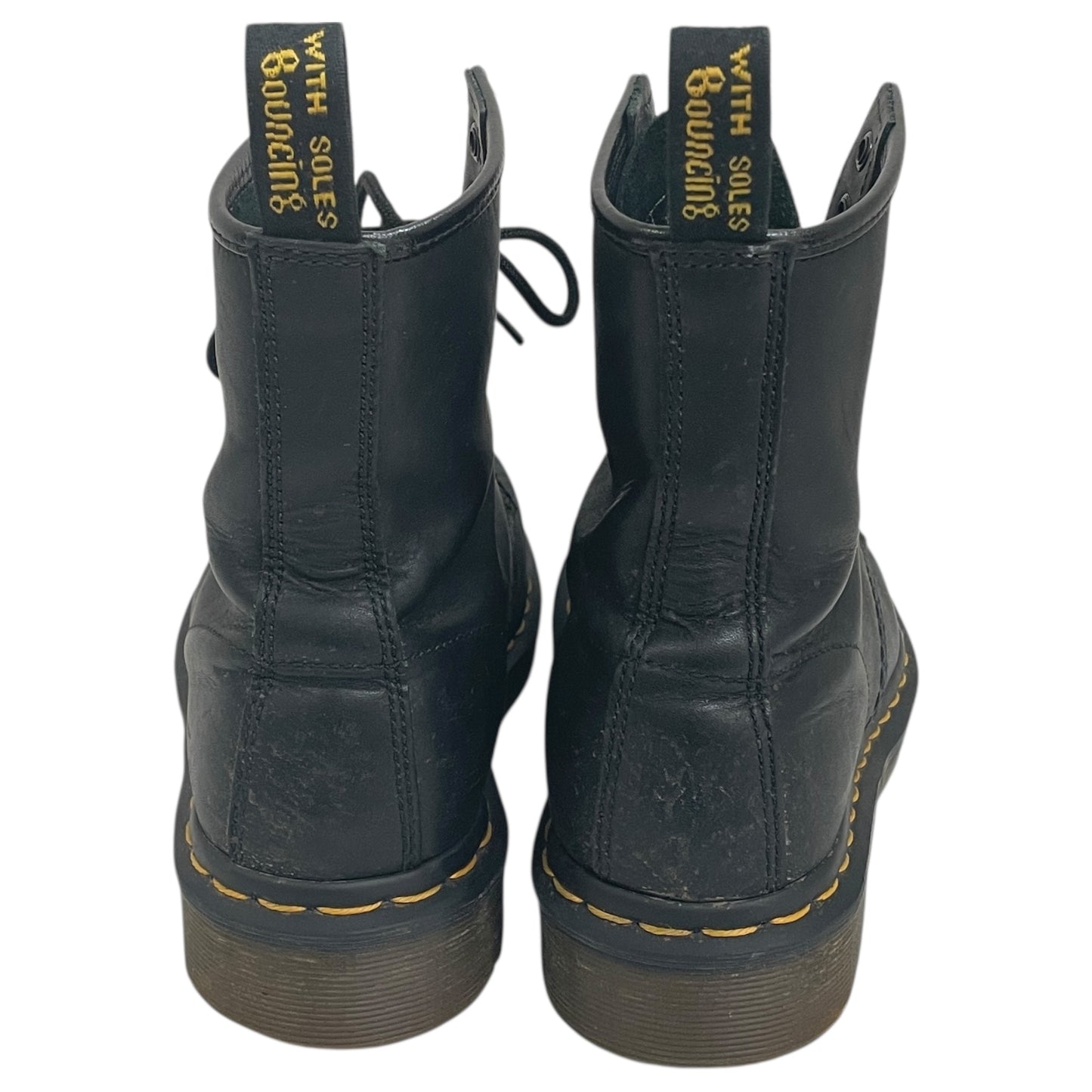 Boots Ankle Flats By Dr Martens In Black, Size:7