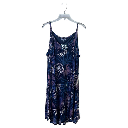Dress Casual Short By White Birch In Blue, Size:2X