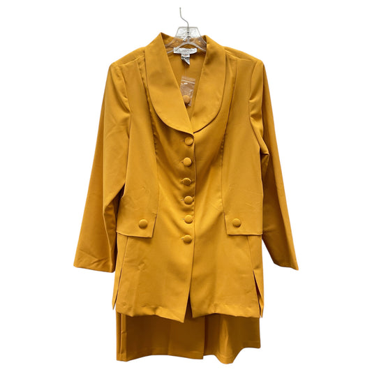 Skirt Set 2Pc By Allison Woods In Yellow, Size:18