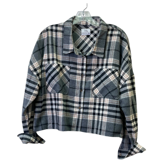 Jacket Shirt By Cme In Grey, Size:Xl