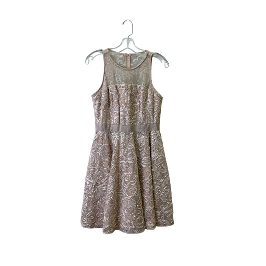 Dress Party Short By Taylor In Gold, Size:S