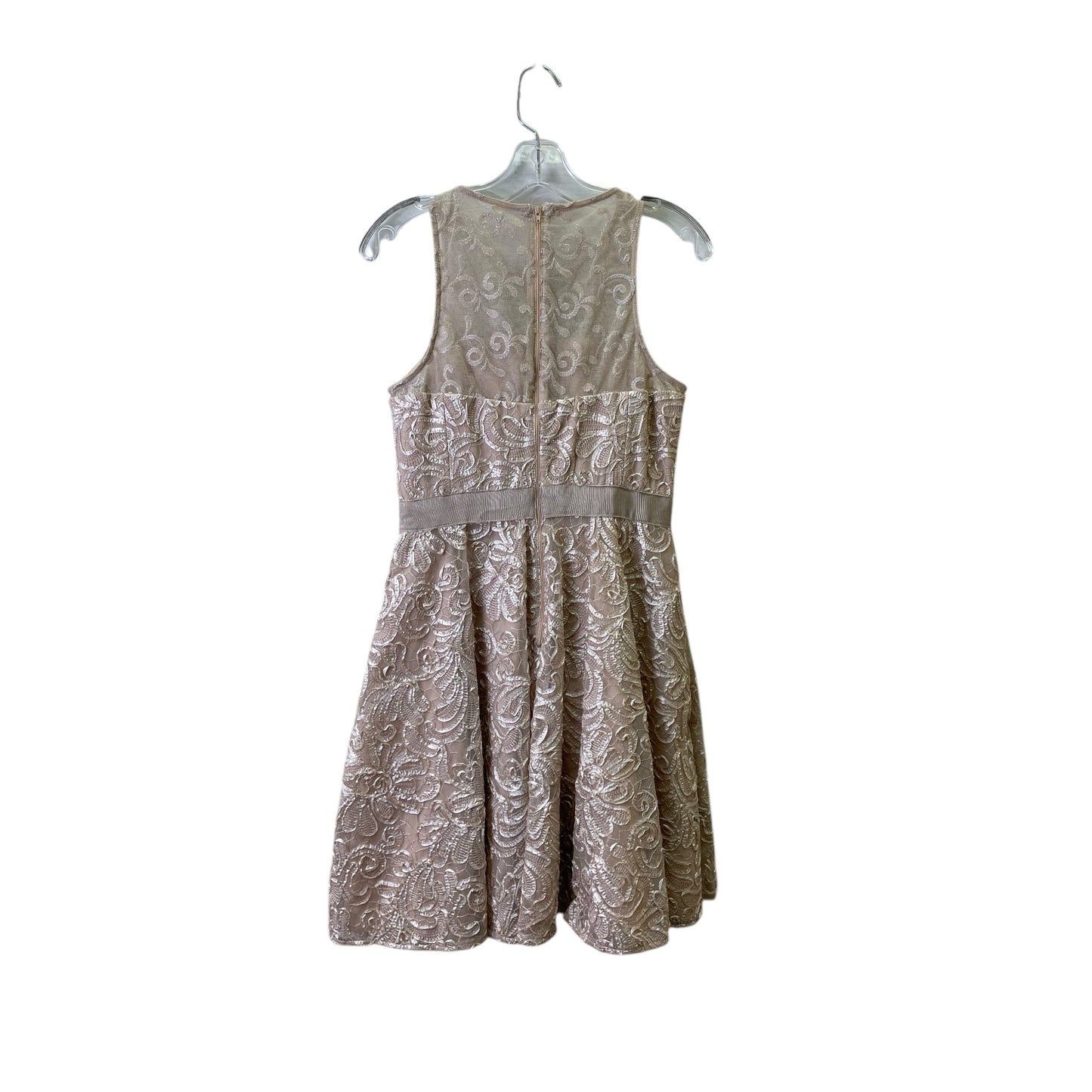 Dress Party Short By Taylor In Gold, Size:S
