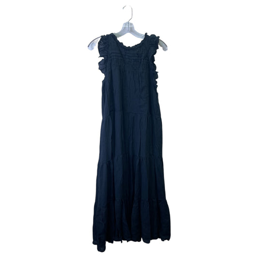 Dress Casual Maxi By Loft In Black, Size:L