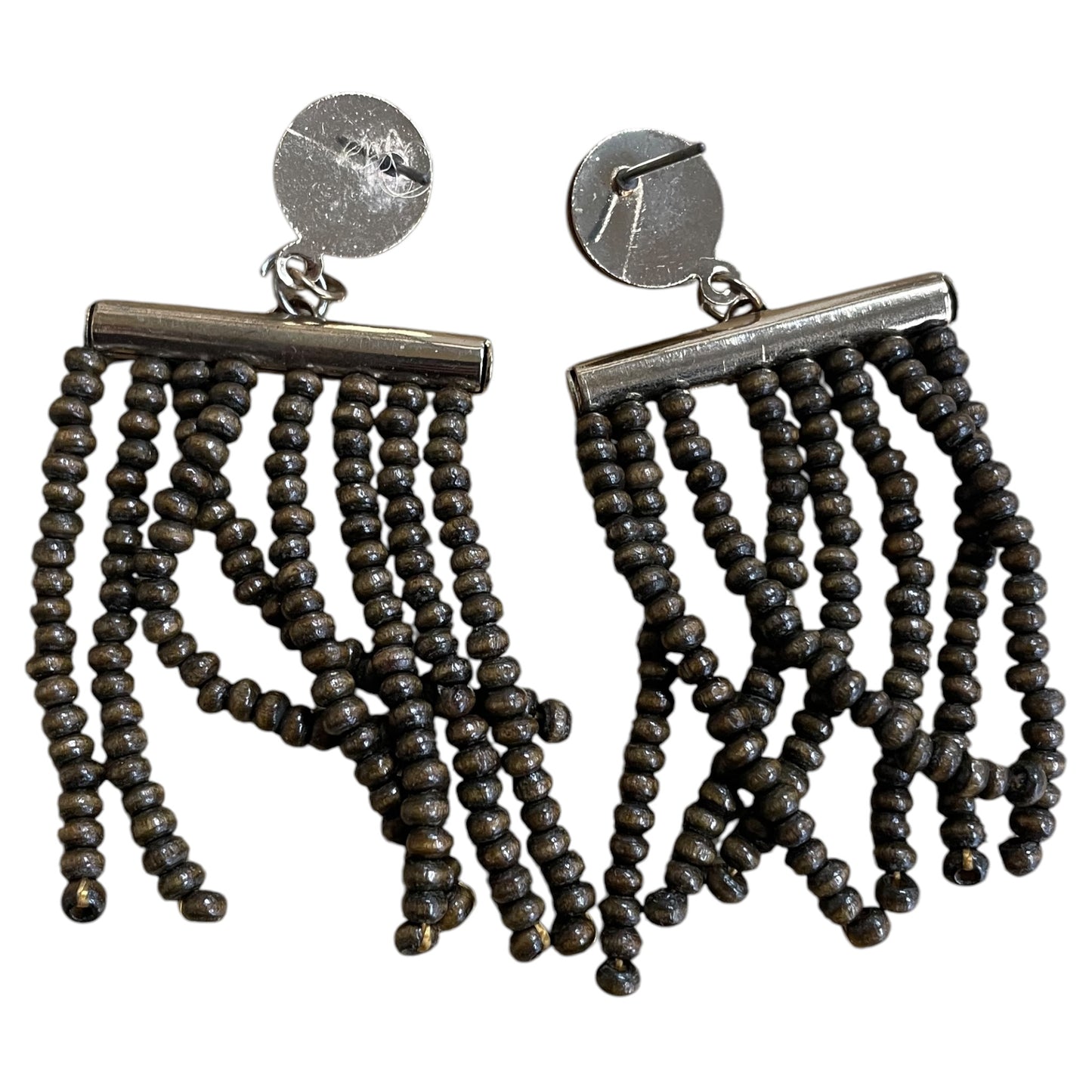 Earrings Dangle/Drop By Hiddie and Joe In Brown & Gold