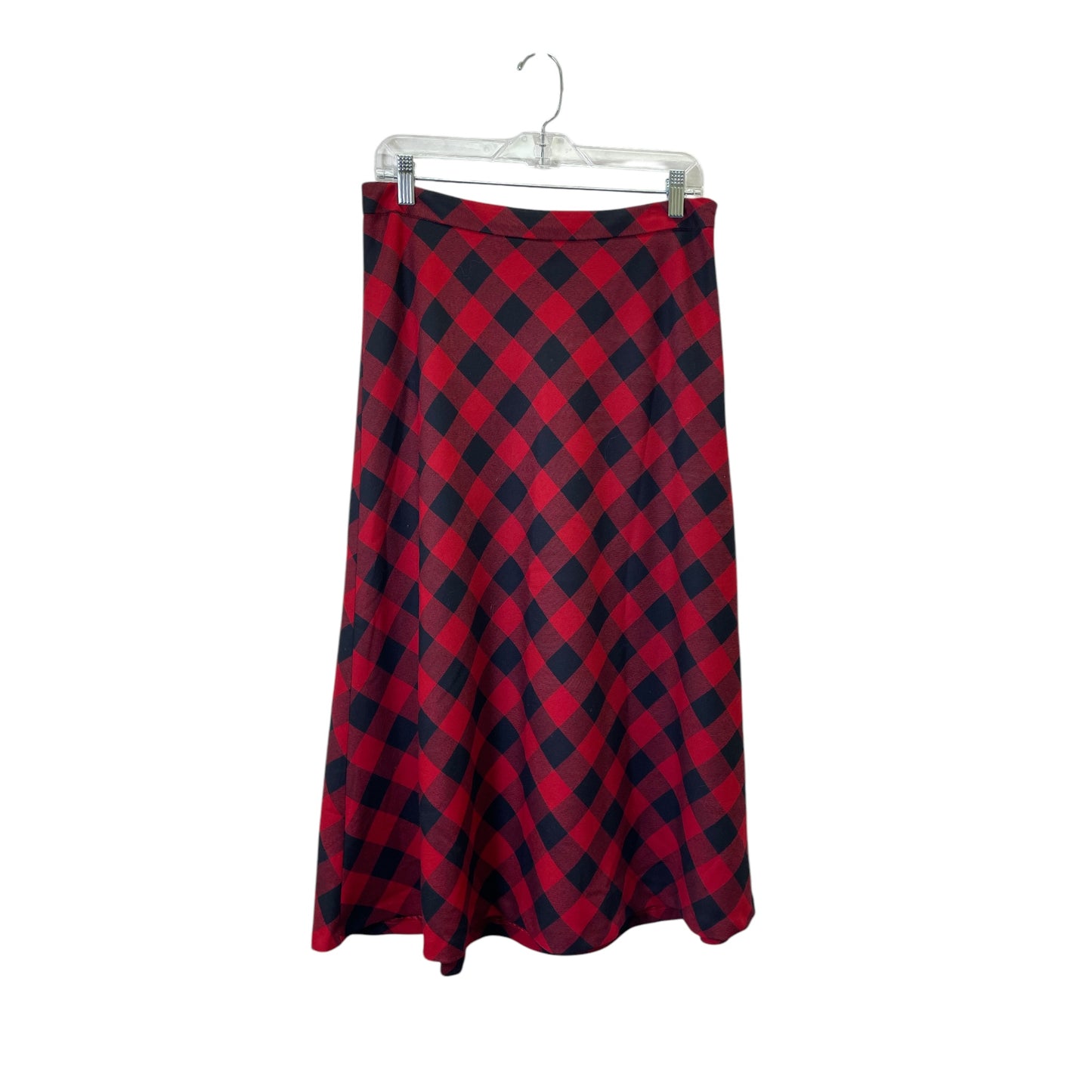 Skirt Maxi By Talbots In Black & Red, Size:6