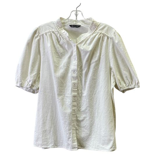 TOP SS by  Pretty Garden In CREAM, Size: XL