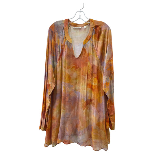 Top Ls By Soft Surroundings In Orange, Size:2X