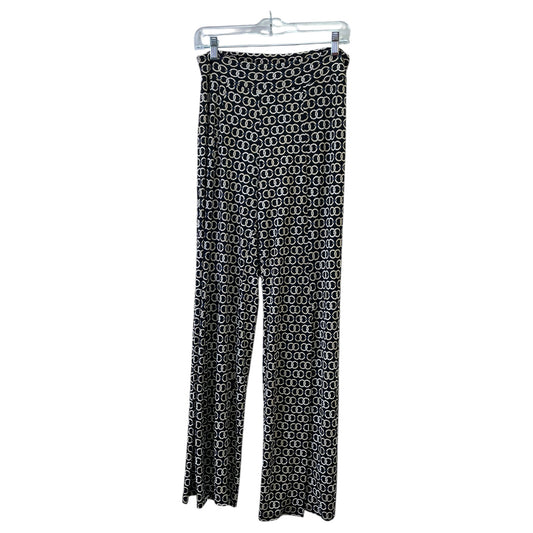Pants Dress By Clara Sun Woo In Black & Gold, Size:M