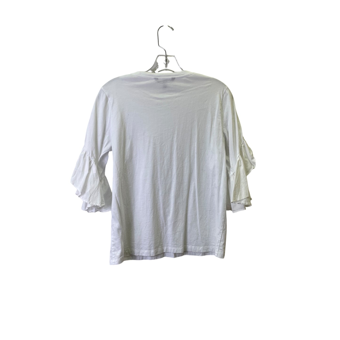 Top Ss Basic By Banana Republic In White, Size:M